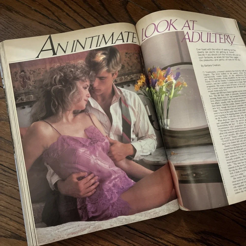 Cosmopolitan Magazine November 1982 Early IVF Artificial Insemination Test Tube